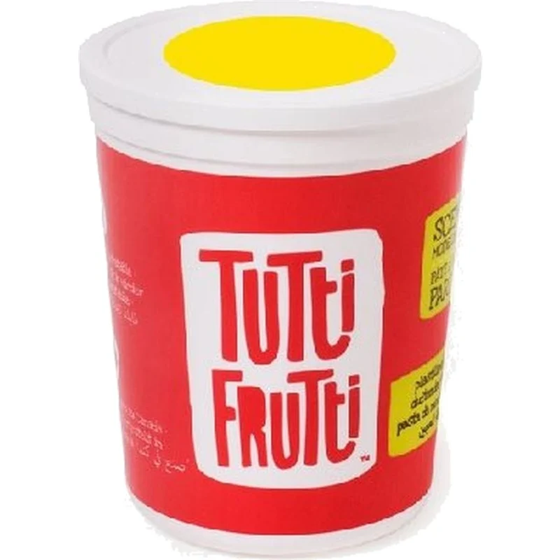 Pâte à modeler Tutti frutti inodore jaune 1Kg