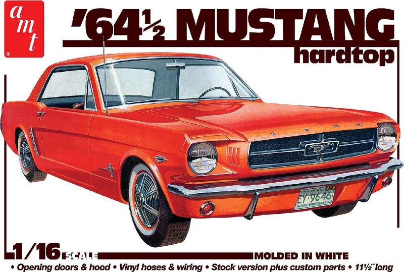 Modèles à coller 64 1/2 mustang coupe 1/16