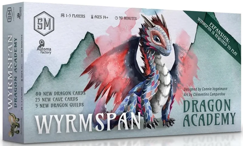 Wyrmspan Dragon Academy Expansion (EN)