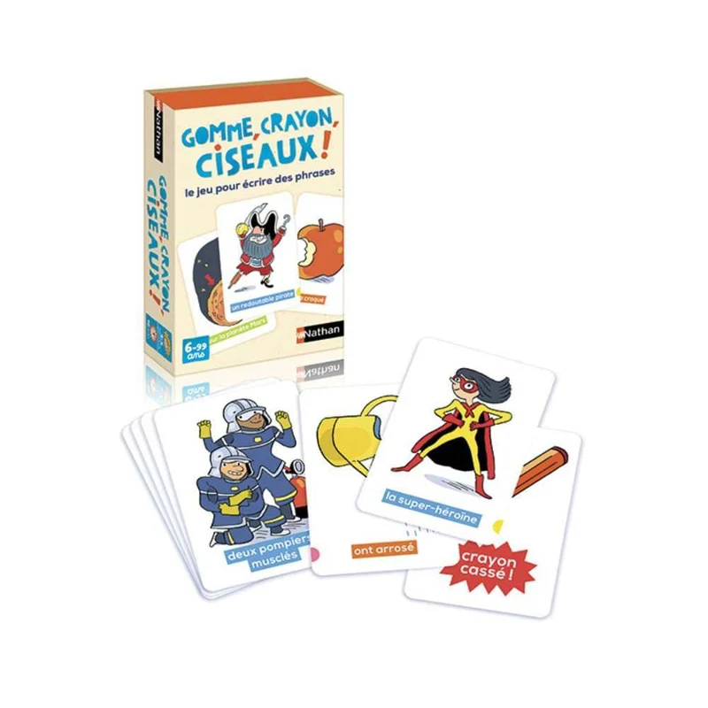 Gomme, Crayon, Ciseaux! (FR)