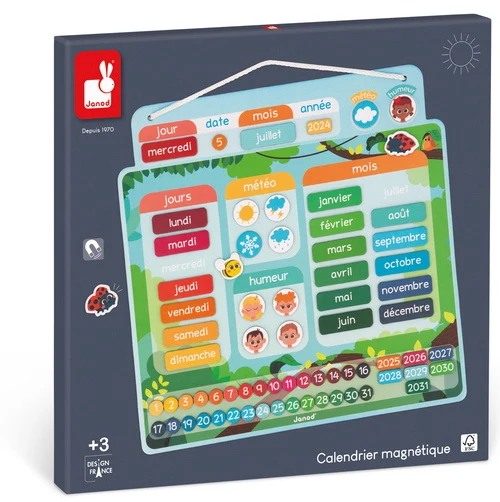 Calendrier magnétique