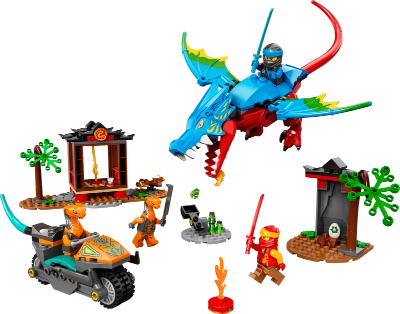 Le temple du dragon ninja