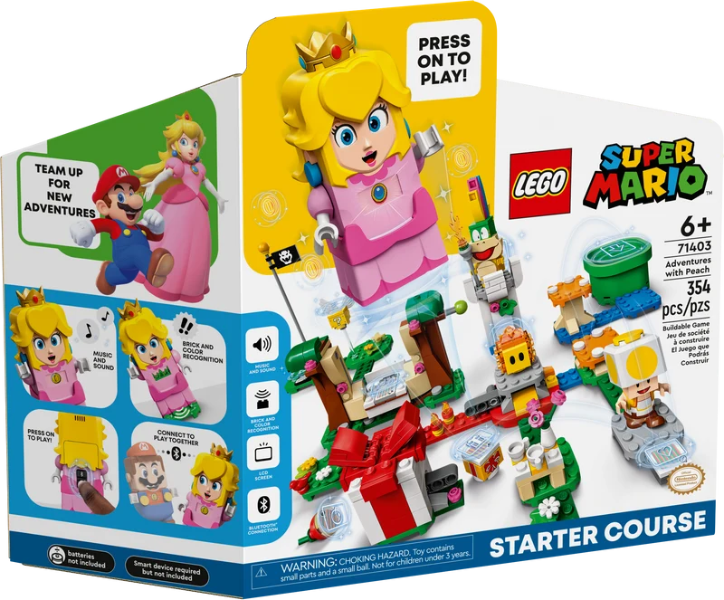 Niveau de départ Aventures avec Peach