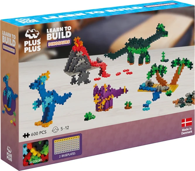 Apprend à bâtir - Dinosaures 600 pcs