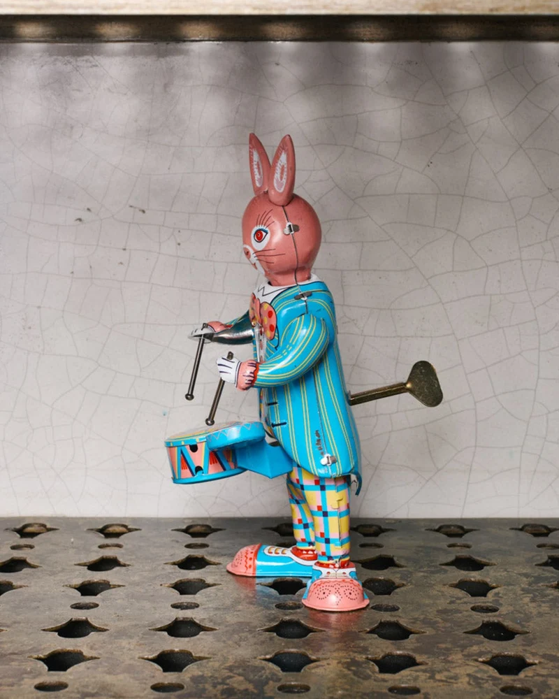 Die Blechfabrik - Jouet Lapin Au Tambour