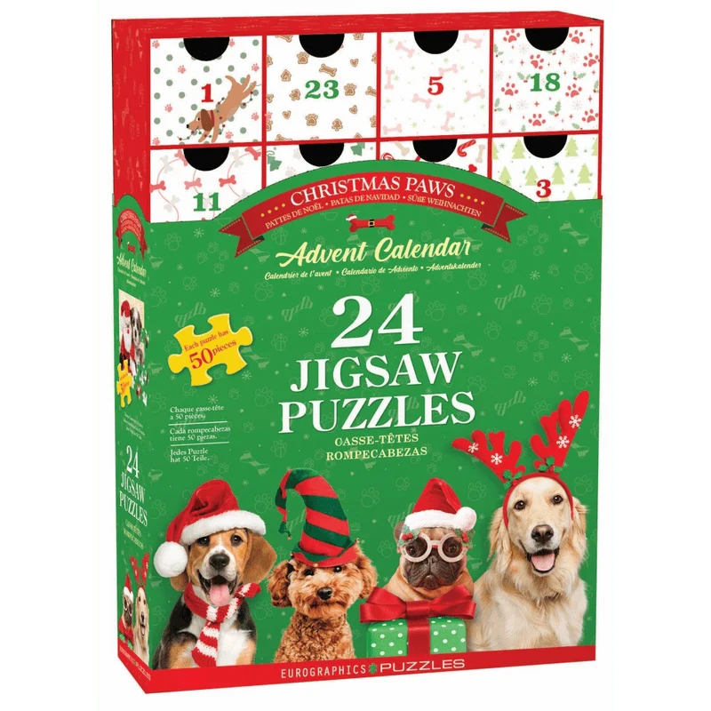 Advent Calendar - Christmas Paws (24x50 pcs)