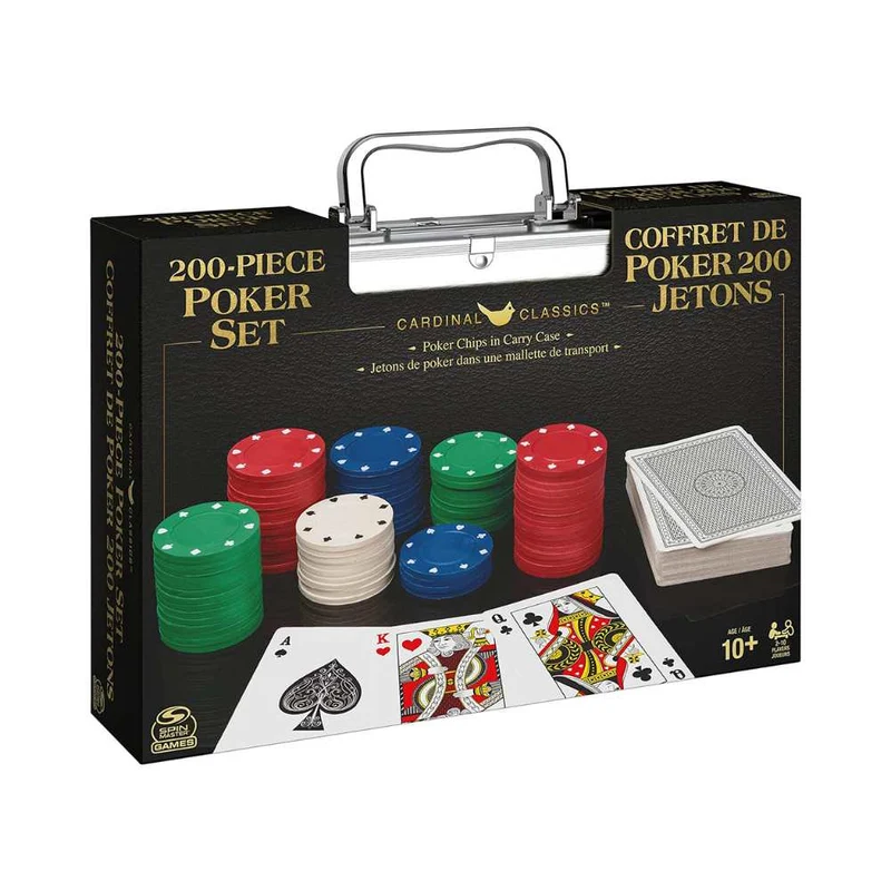 Coffret de poker - 200 jetons (ML)