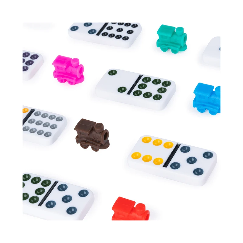 Jeu Dominos Double 12 dans une boîte en métal (ML)