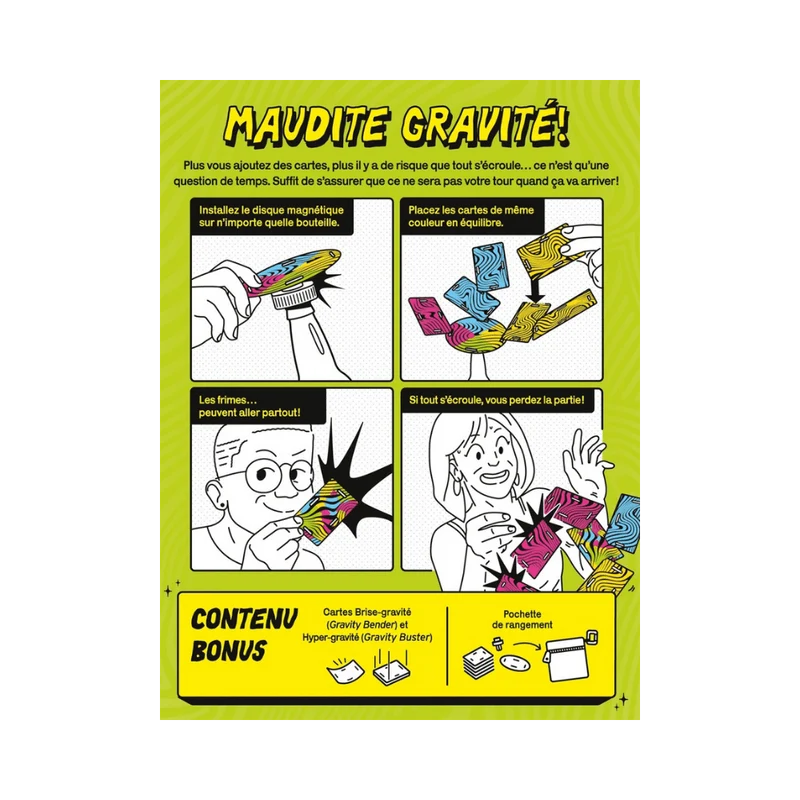 Instable - Cards vs Gravity - Édition québécoise (FR)