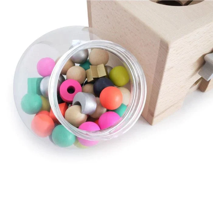 Gatcha Gatcha Distributeur De Boules De Gomme En Bois