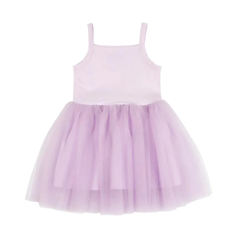 Robe Tutu En Tulle Lilas