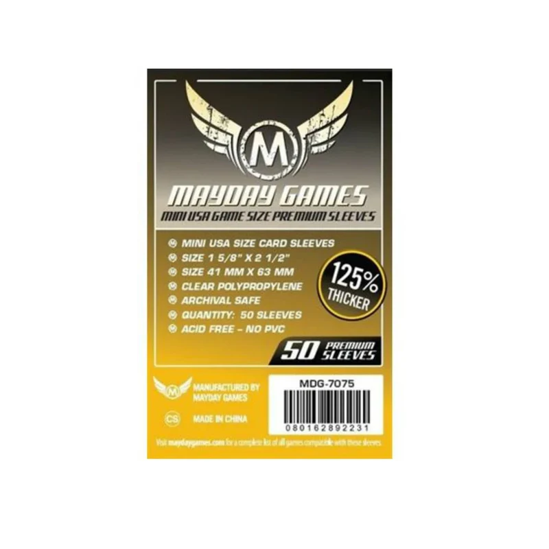 Mayday Premium Mini USA Sleeves (41mm X 63mm) 50CT