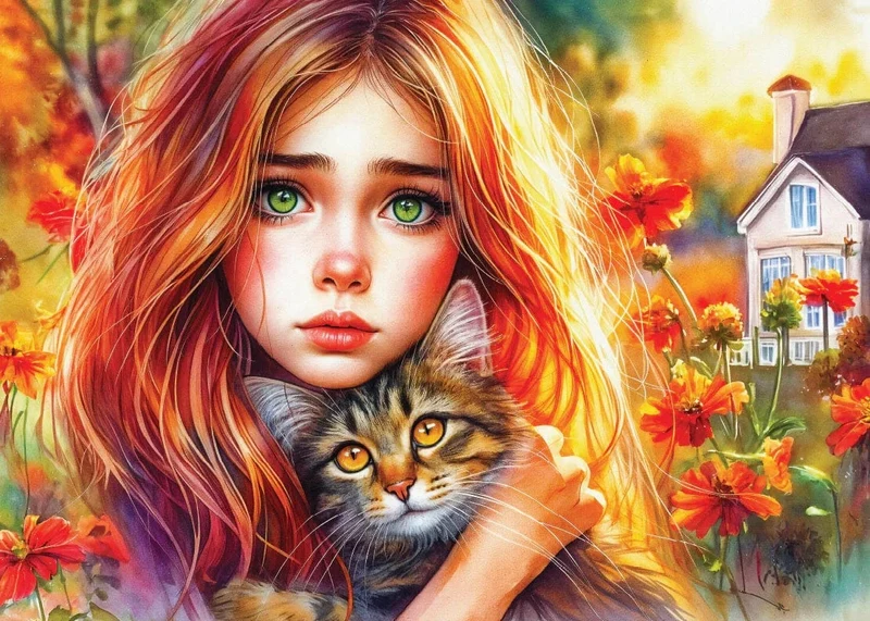 Silent Feline Comfort (1000 pcs)