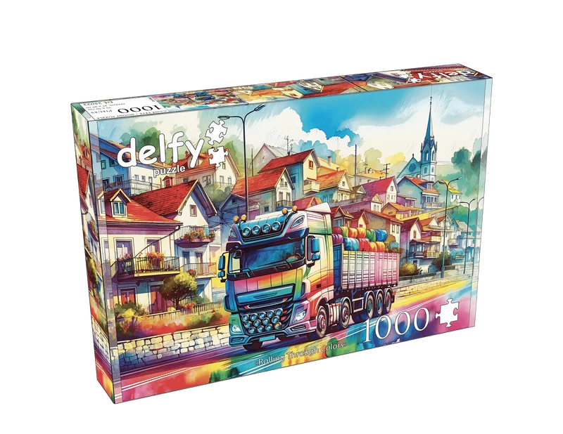 Rolling Through Colors (1000 pcs)