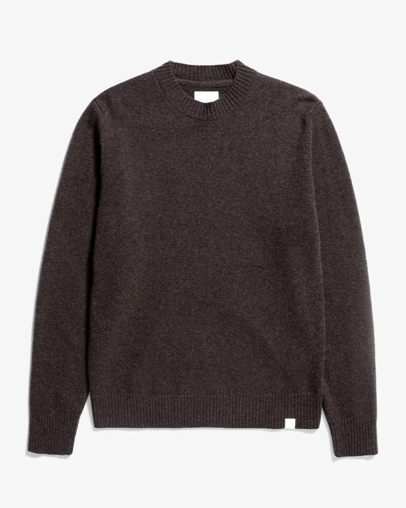 Norse Projects - Pull Standard Merino - Marron