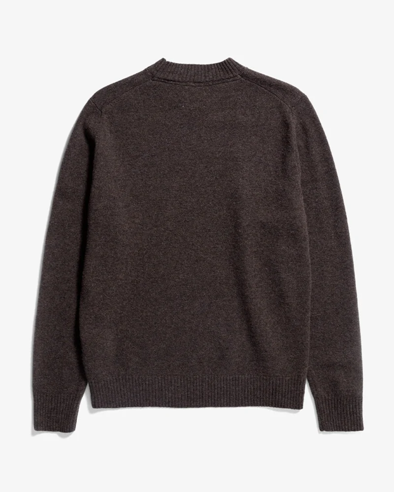 Norse Projects - Pull Standard Merino - Marron