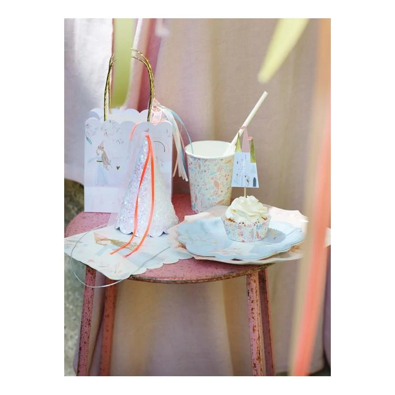 Chapeaux De Fête Princesse Magique - Lot De 8