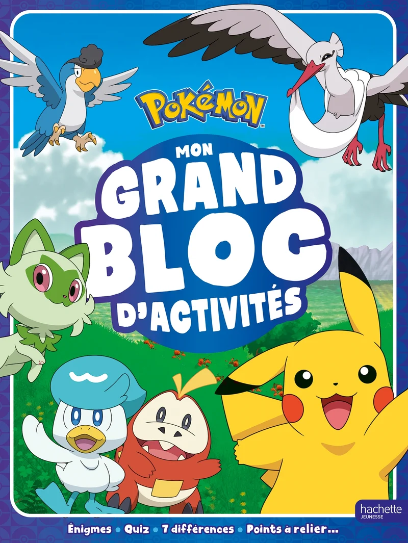 Pokémon Mon grand bloc d'activités