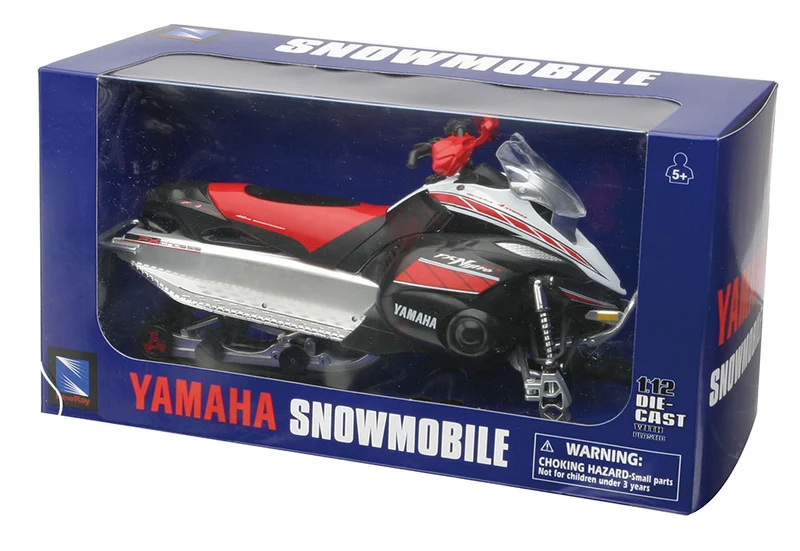 Motoneige Yamaha 1:12 Rouge