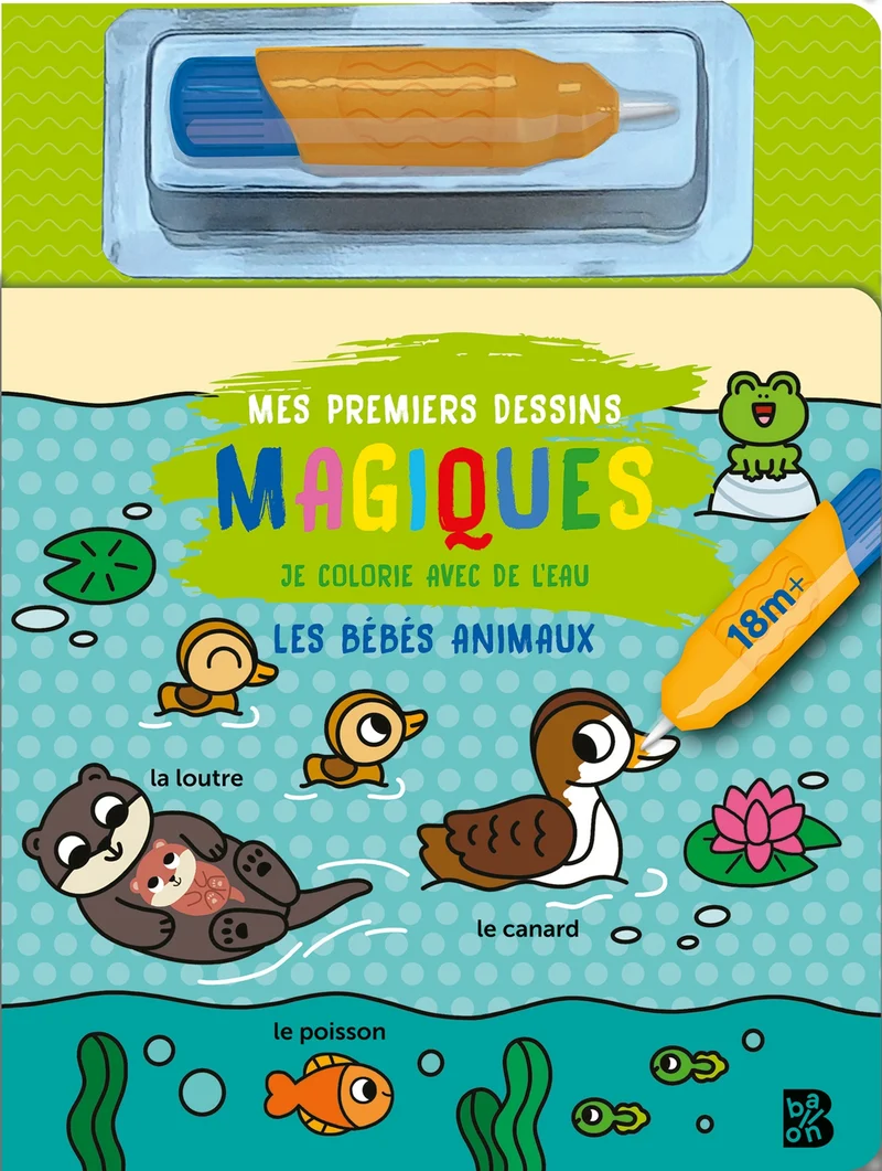 Je colorie à l'eau Mes bébés animaux