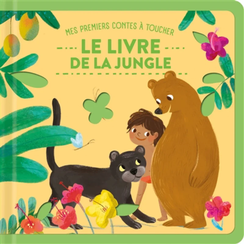Contes à toucher : Le livre de la jungle