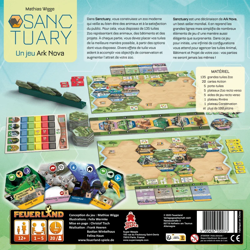 Ark Nova : Sanctuary (FR)