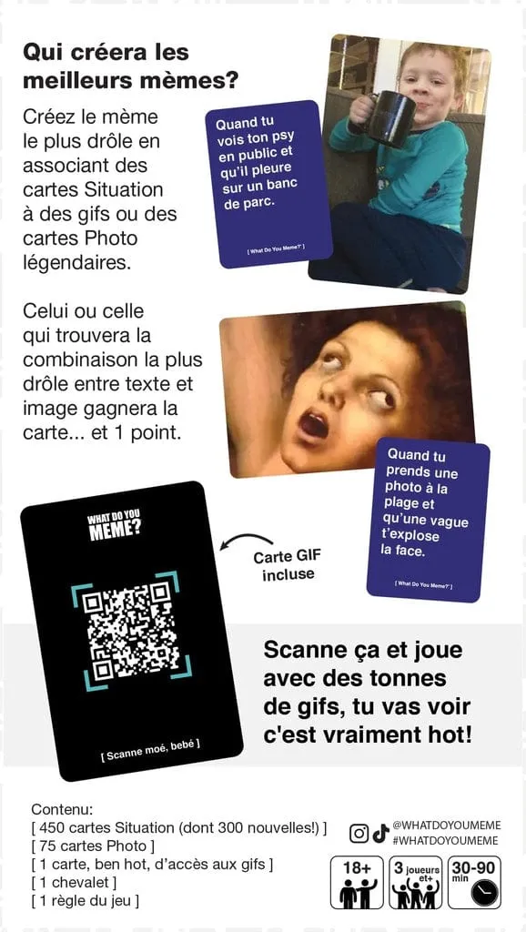 What Do You Meme? GIF - Éd. Québécoise (FR)