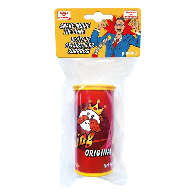 Boîte de croustilles surprise | Snake in the Can