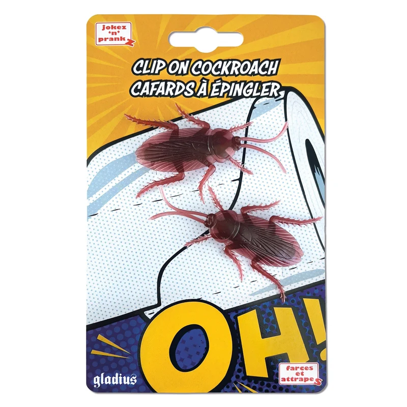 Cafards à épingler | Clip on cockroach
