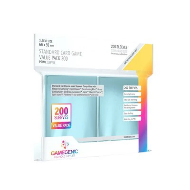 Gamegenic Game Sleeves: Value Pack 66x91mm (200)