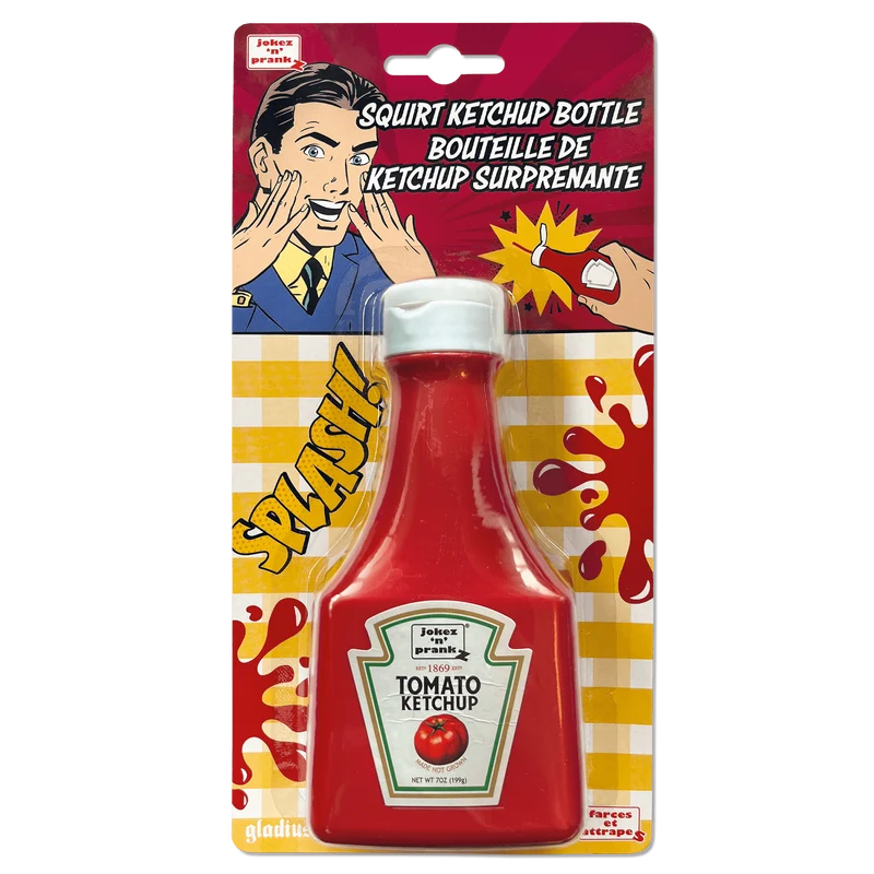 Bouteille de ketchup surprenante | Squirt Ketchup Bottle