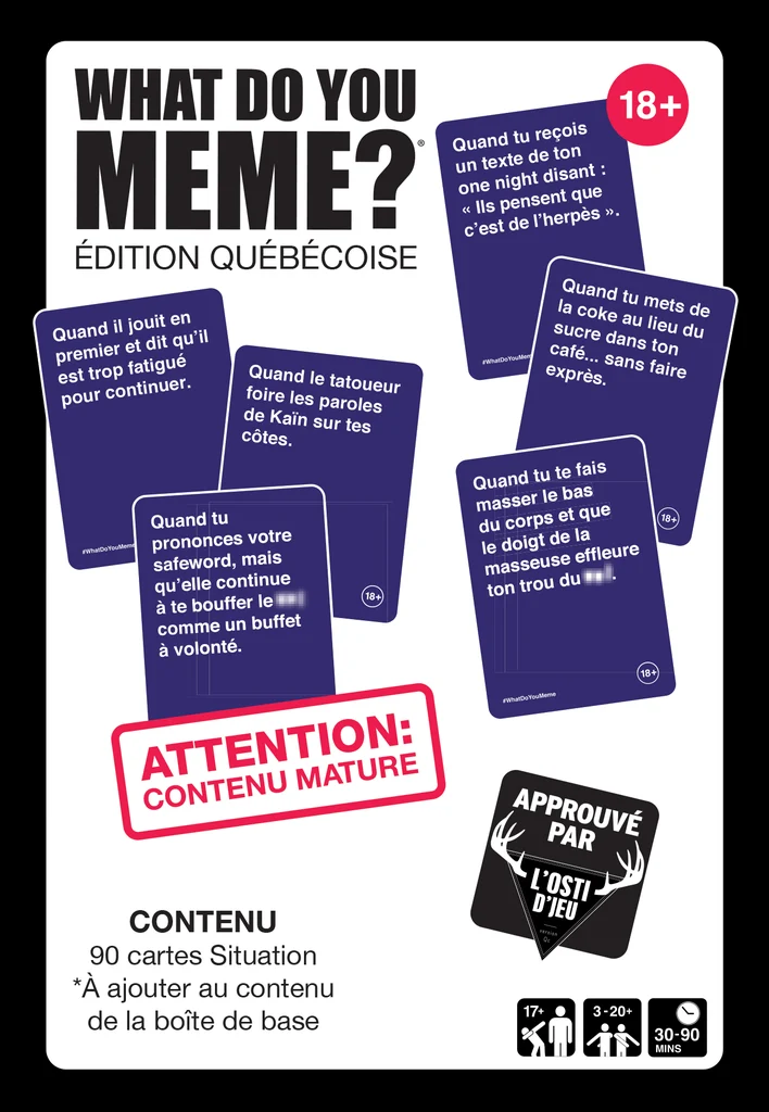 What Do You Meme? - Ext. 18+ Éd. Québécoise - FR