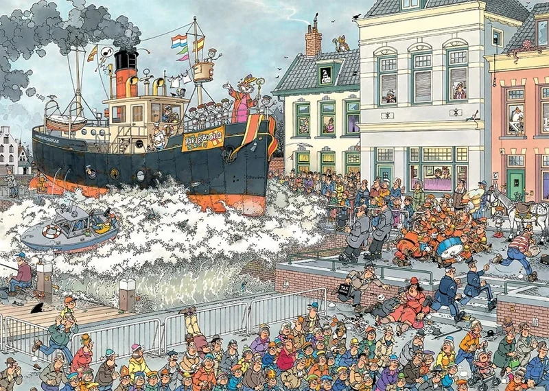 JVH - L'arrivée au port de Saint-Nicholas