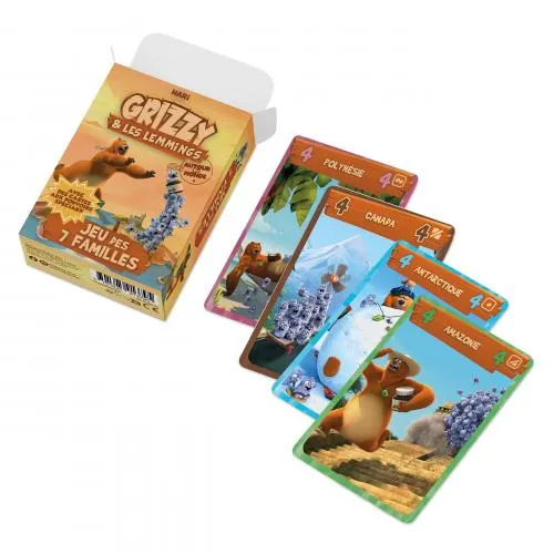 Grizzy & Lemmings - Jeu des 7 familles