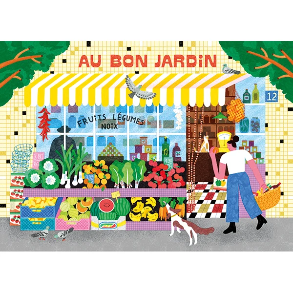 Holiyay - Au marché - Carole Barraud