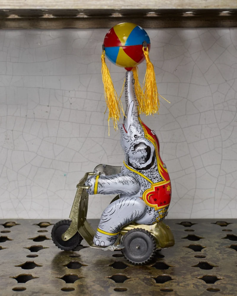 Die Blechfabrik - Jouet Eléphant Sur Tricycle