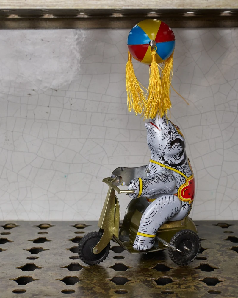 Die Blechfabrik - Jouet Eléphant Sur Tricycle