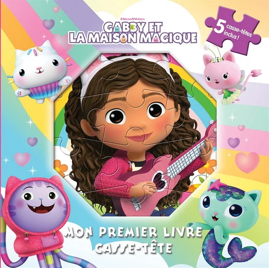 Gabby et la maison Mon premier livre de casse-tête
