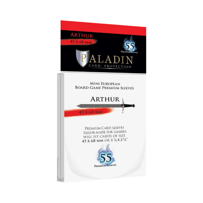 Paladin Sleeves - Arthur - 45 x 68mm (55)