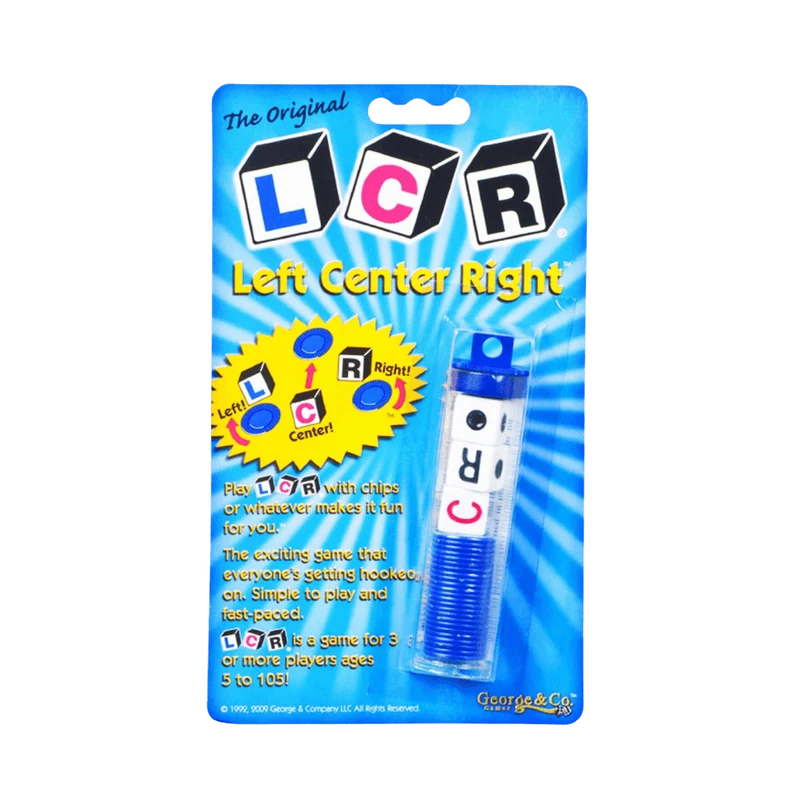LCR Left Center Right Single Game Tube (EN)