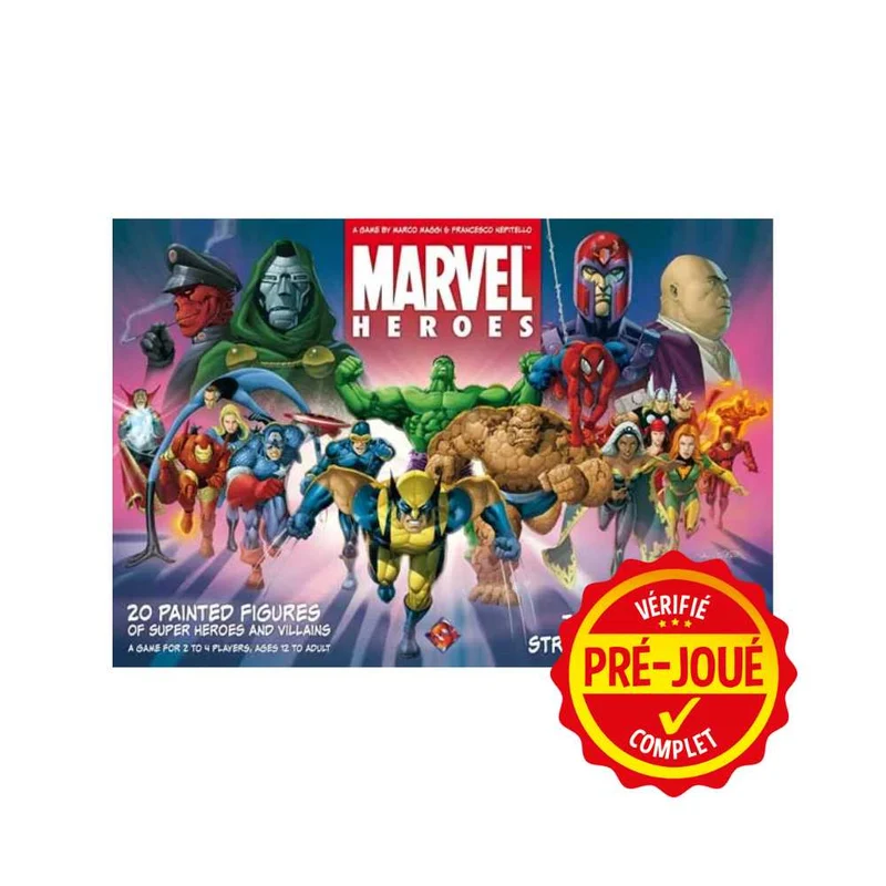 Marvel Heroes (pré-joué) (FR)