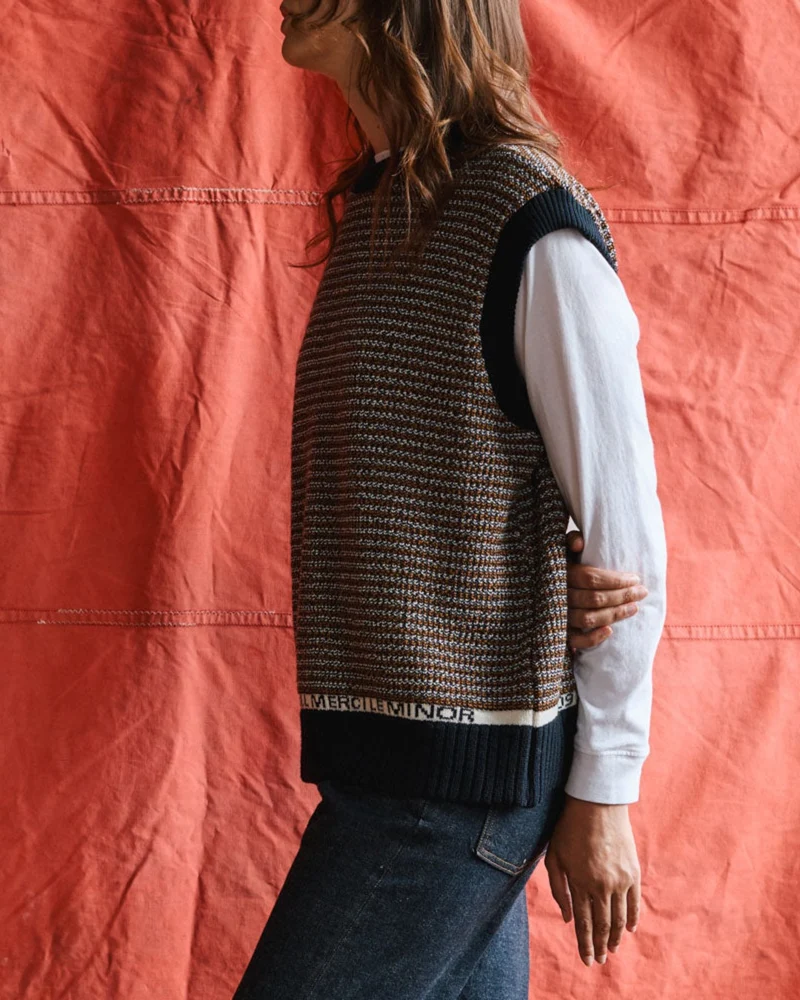 Merci x Le Minor - Pull Malo - Marine