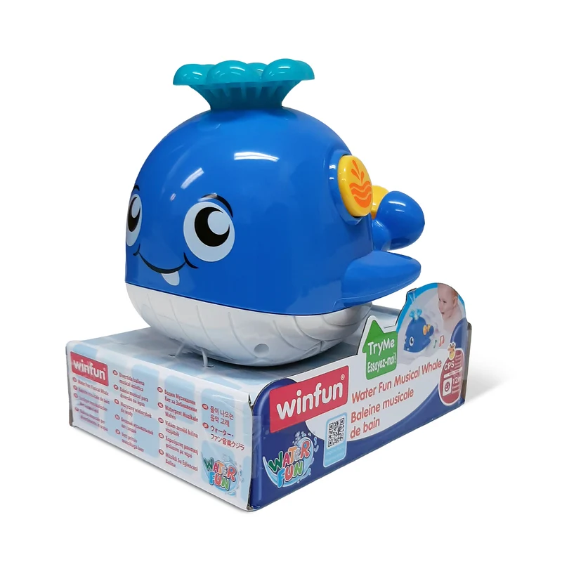 Baleine musicale de bain