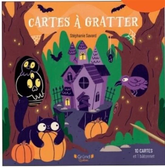 Cartes à gratter Halloween