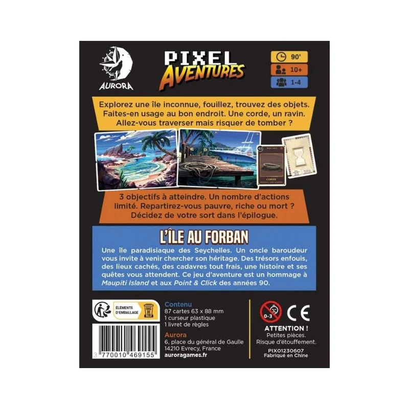 PIXEL Aventures - L'île au forban (FR)