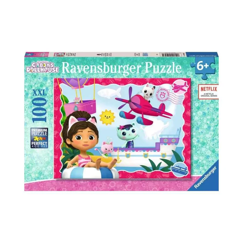 Gabby's Dollhouse: Cat Adventures! (100 pcs XXL)