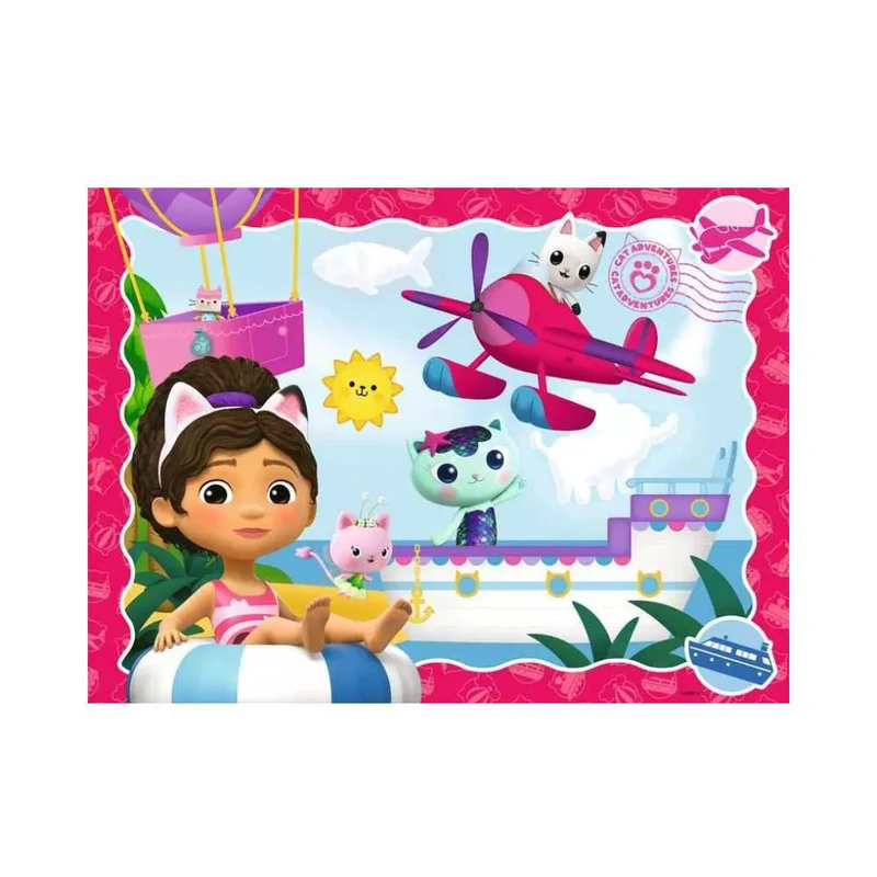 Gabby's Dollhouse: Cat Adventures! (100 pcs XXL)