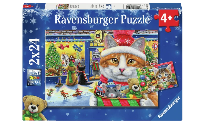 Christmas Kitties (2x24 pcs)