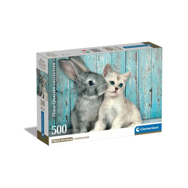 Chat et lapin (500 pcs)