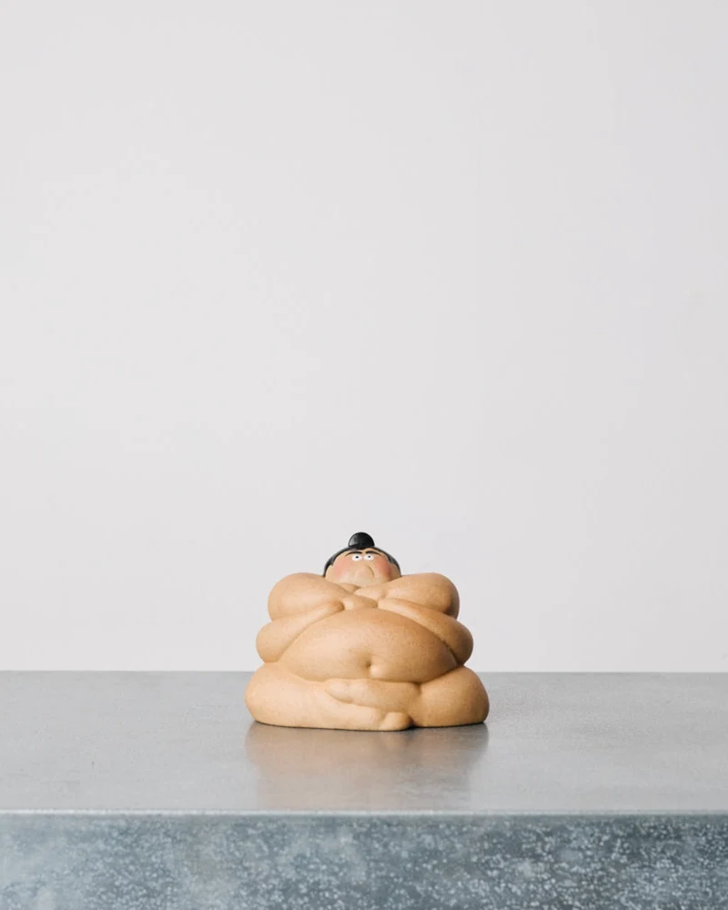 Ceramic Japan - Figurine Sumo Agura